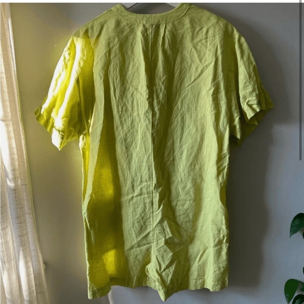 Ilana Kohn Lime tuck romper - Picture 2 of 3